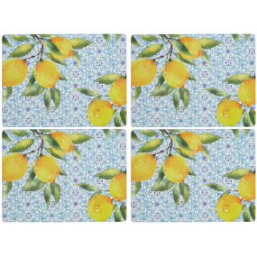 Набор подставок под тарелку Amalfi Lemons 29,8х40,1 см, 4 шт
