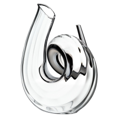 Декантер Curly Fatto a Mano Black/White/Black Optic 1,4 л