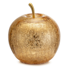 Фигурка "Яблоко" Lights in the night 16 см, цвет золото