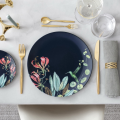 Тарелка столовая Avarua 27 см, синяя