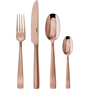 Набор столовых приборов Flat Copper, 24 предмета