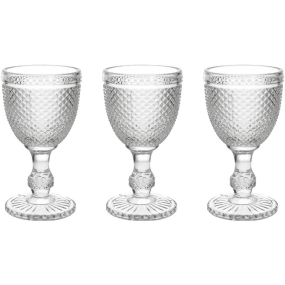 Набор бокалов Glass Diamante 280 мл, 3 шт