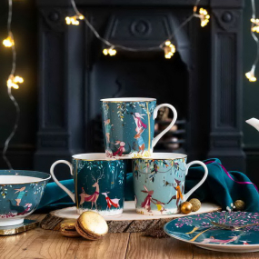 Набор кружек Woodland Tales 340 мл, 4 шт