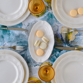 Блюдо для солений Pont aux choux blanc 24х14,8 см