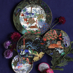 Набор тарелок салатных Le jardin du palais 22 см, 4 шт