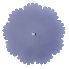 Свеча Fleur Accessoires 15 см, лиловая