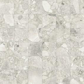 Мозаика керамогранитная Coliseum Brera 30х30 Naturale, White, 9 мм