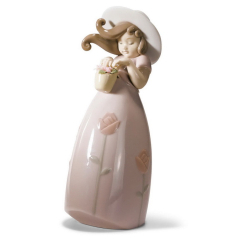 Статуэтка "Маленькая роза" 18х8х9 см