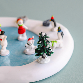 Фигурка "Секретный бал снеговиков" 30,7х25,3х12,3 см