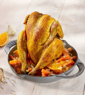 Ростер для курицы вертикальный Staub Specials 24 см