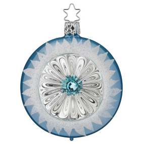 Елочный шар "Зимняя драгоценность" 8 см
