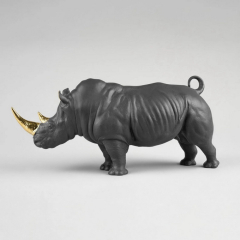 Статуэтка "Носорог" 22х45х19 см (лимит. серия 1000 изд.)