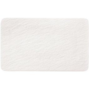 Блюдо прямоугольное Manufacture Rock Blanc 28х17 см