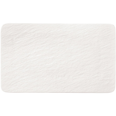 Блюдо прямоугольное Manufacture Rock Blanc 28х17 см