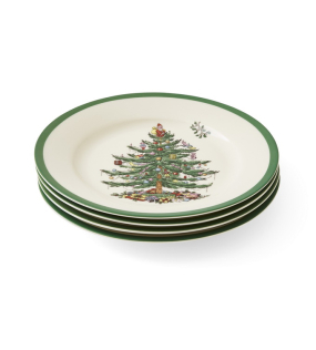 Набор тарелок салатных Christmas Tree 20 см, 4 шт