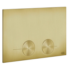 Панель смыва Gessi 54617.716 (TECE), брашированное золото PVD