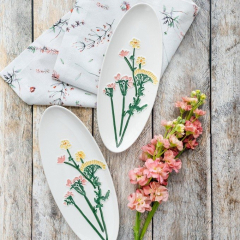 Блюдо овальное Home Decor Garden 31 см