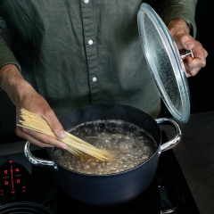 Кастрюля с крышкой Midnight Blue 24 см