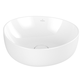 Раковина накладная Villeroy & Boch Antao 40х40, CeramicPlus, 4A7240R1, из TitanCeram