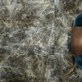 Керамогранит Italon Stellaris 80х160 Lux, Madagaskar Dark, 9 мм