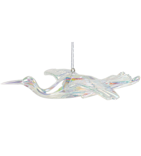 Игрушка на елку "Аист" 14 см