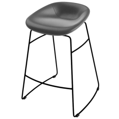 Стул полубарный Calligaris Palm, Black