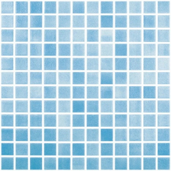 Мозаика стеклянная Vidrepur Colors 31,5х31,5, Niebla Turquesa, 4,5 мм