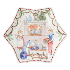 Блюдо-звезда Hutschenreuther Christmas feast 24 см
