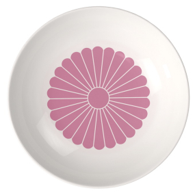 Тарелка глубокая для пасты Fleur Cassis 24 см