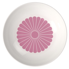 Тарелка глубокая для пасты Fleur Cassis 24 см