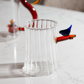 Подсвечник "Синяя птица" Birds 12 см