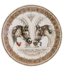 Тарелка салатная Chevaux du vent 22 см (лицом к лицу)