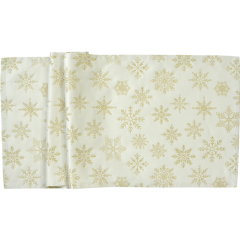 Скатерть-дорожка Cristallo Luce 50х140 см, цвет золото