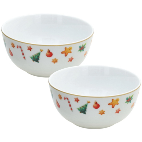 Набор салатников порционных Christmas Fairy Tale 14 см, 2 шт