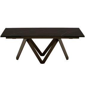 Стол Calligaris Cartesio 160(240)х90 CS4111, Calacatta Black