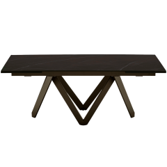 Стол Calligaris Cartesio 160(240)х90 CS4111, Calacatta Black
