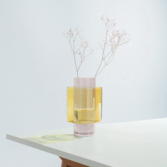 Ваза Boreale 21 см, желтая