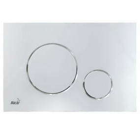 Панель смыва Alca Thin M672, хром матовый
