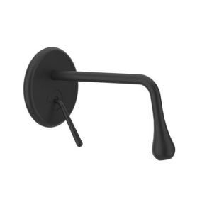 Внешняя часть Gessi Goccia 33684.299 смесителя для раковины, черный матовый