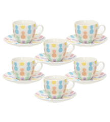 Набор чашек чайных с блюдцами Iris Wiki 200 мл, 12 предметов