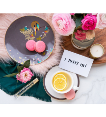 Тарелка салатная Chelsea 20 см, темно-серая