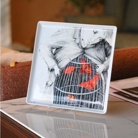 Блюдо квадратное by Joanna Concejo декоративное 24х24 см