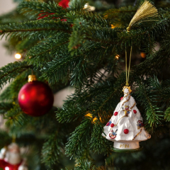 Елочная игрушка "Новогодняя ель" Christmas Classics 10 см