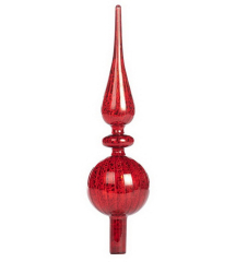 Верхушка для ели Goodwill 31 см, красная