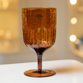 Бокал для вина Glass Serena 450 мл, цвет шоколад