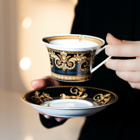 Чашка чайная с блюдцем Versace Prestige Gala 220 мл