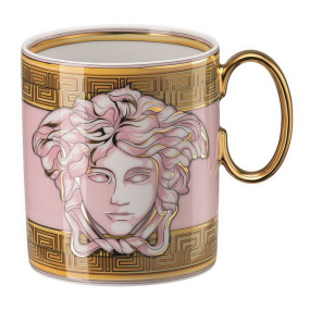 Кружка Versace Medusa Amplified Pink Coin 300 мл