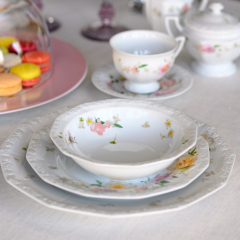 Тарелка столовая Maria Pink Rose 26 см