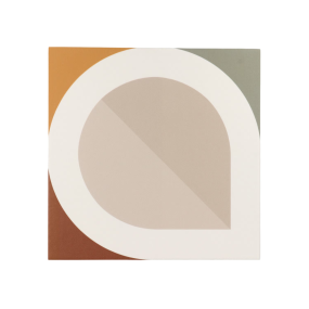 Плитка керамическая Equipe Bauhome 20х20, Blatt Warm, 8,3 мм