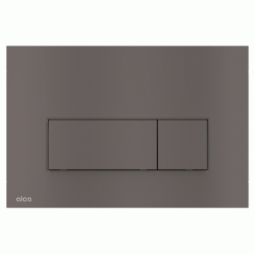 Панель смыва Alca Thin M57-GM-M, оружейная сталь